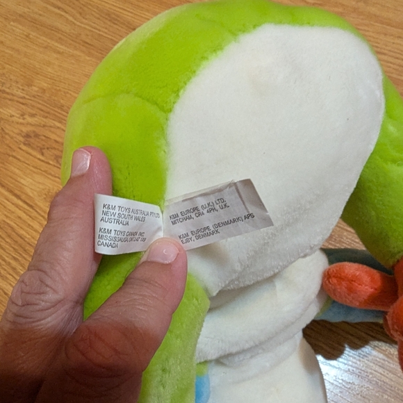 COPY - K&M 14 inch Tropical Tree Frog. Plush. Velour-like fabric. Stuffed Anima… - Picture 9 of 12